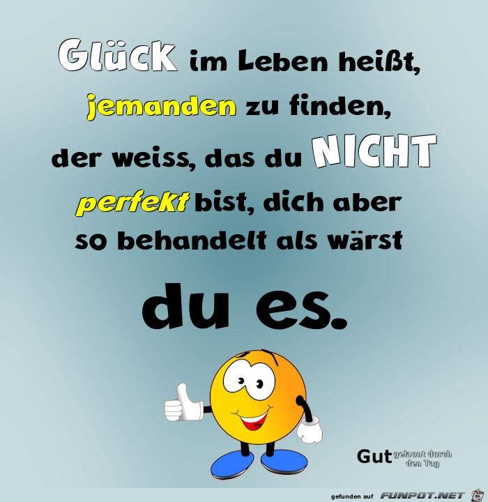 Glueck im Leben Glueck im Leben