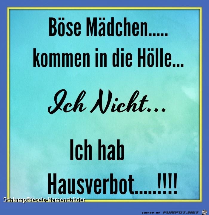 Hausverbot Hausverbot