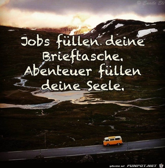 Jobs fuellen deine Brieftasche