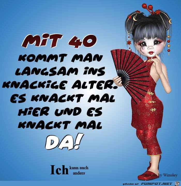 Mit 40 Mit 40