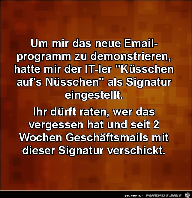 Ist ja putzig Ist ja putzig