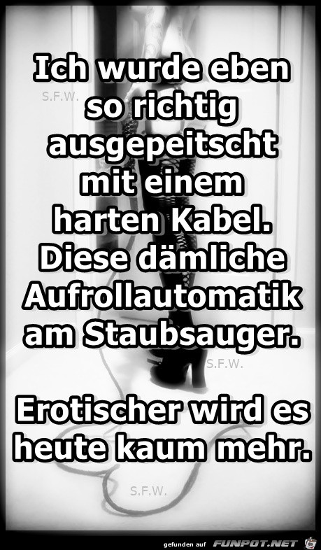 Ich wurde eben Ich wurde eben