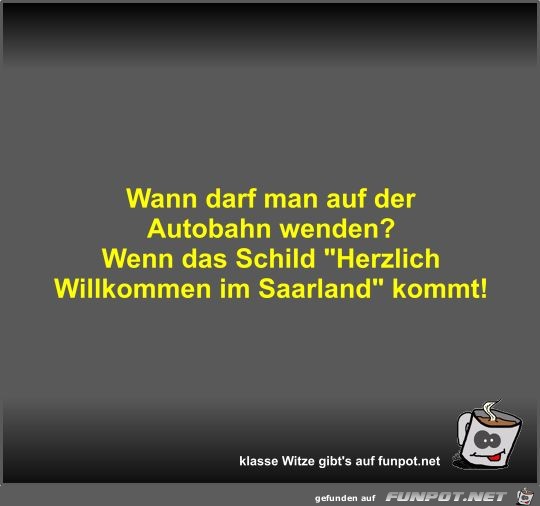 Wann darf man auf der Autobahn wenden? Wann darf man auf der Autobahn wenden?