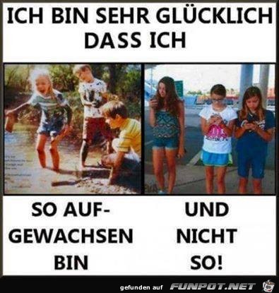 Bin sehr gluecklich