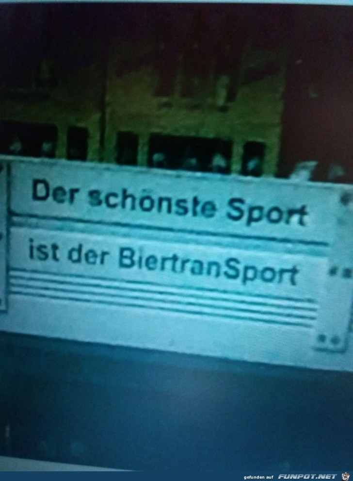 Der schnste Sport ist: