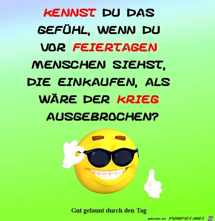 Kennst du das Gefuehl