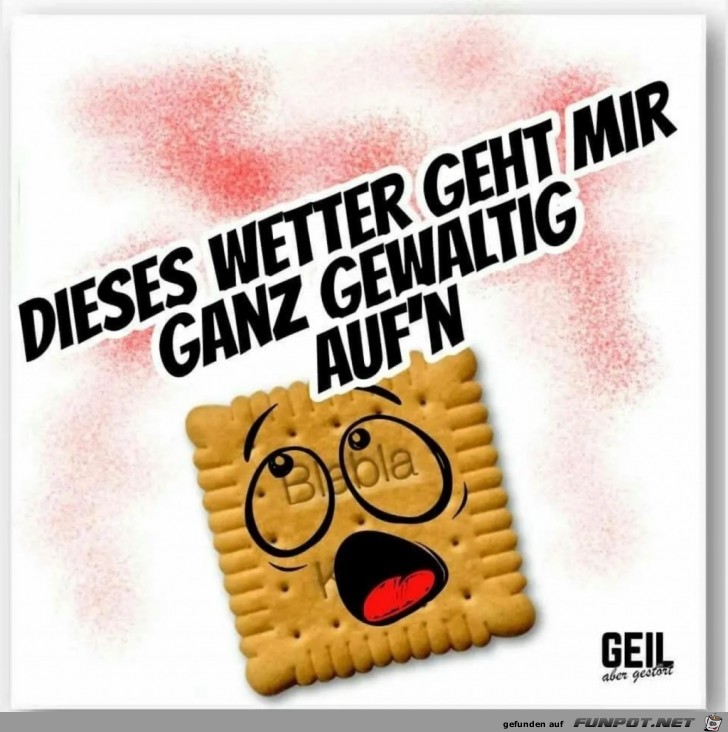 dieses Wetter dieses Wetter