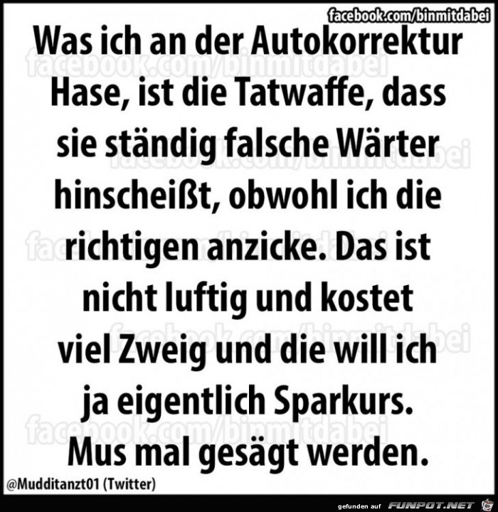Autokorrektur Autokorrektur
