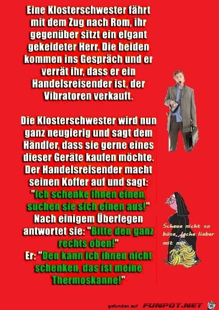 Eine Klosterfrau fährt Zug Eine Klosterfrau fährt Zug