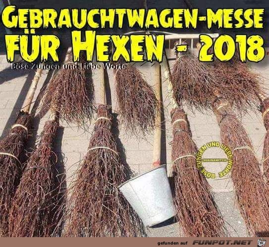 Gebrauchtwagenmesse für Hexen Gebrauchtwagenmesse für Hexen