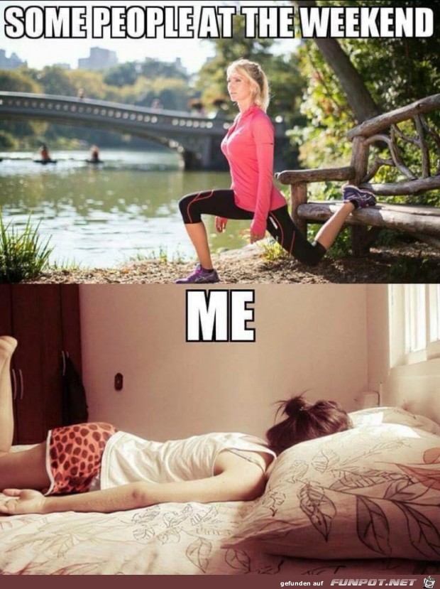 Andere am Wochenende und ich Andere am Wochenende und ich