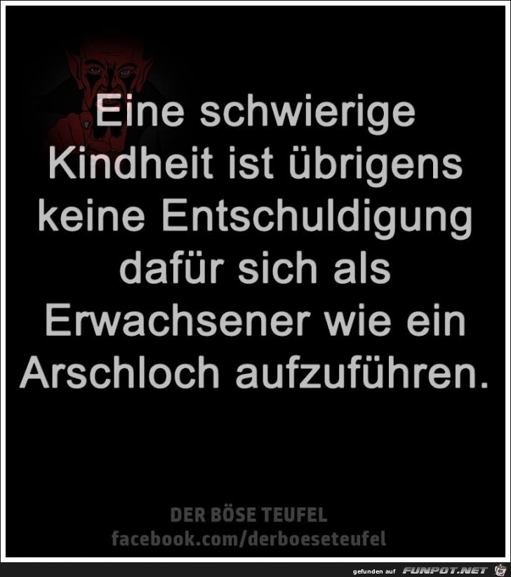 Eine schwierige Kindheit