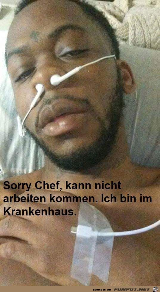 im Krankenhaus