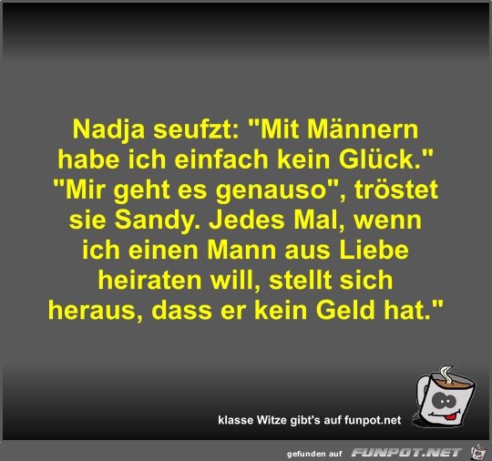 Nadja seufzt Nadja seufzt