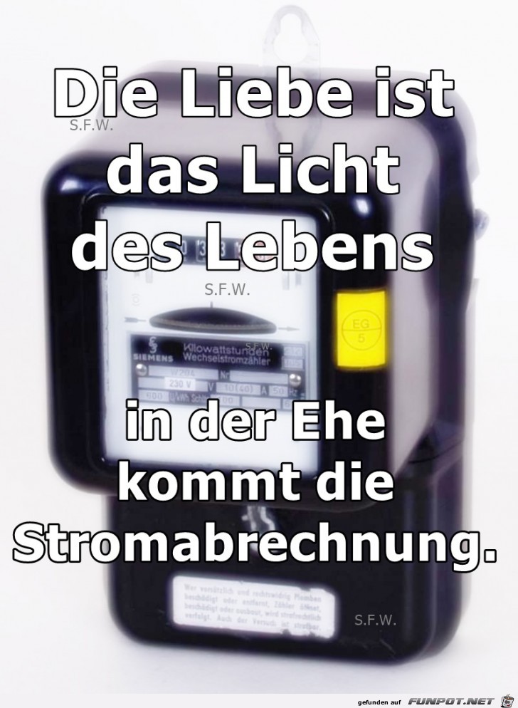 Die Liebe ist das Licht