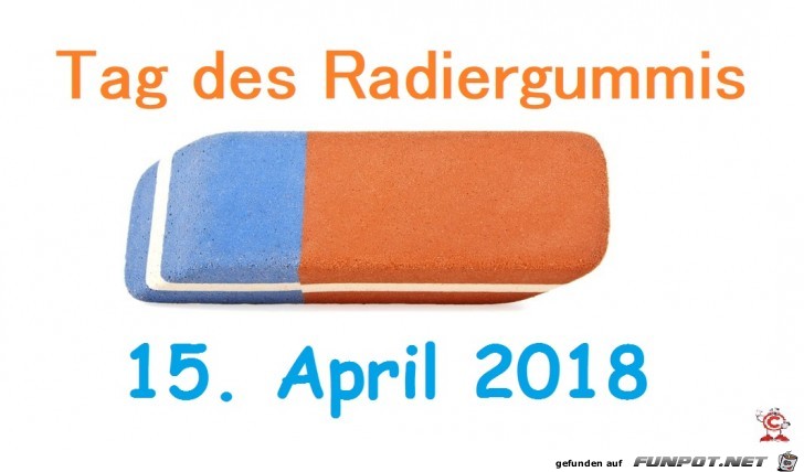 Tag des Radiergummis18 Tag des Radiergummis18