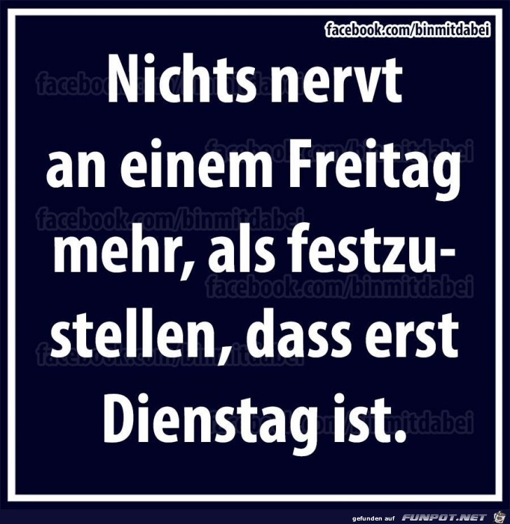 Nichts nervt mehr als... Nichts nervt mehr als...