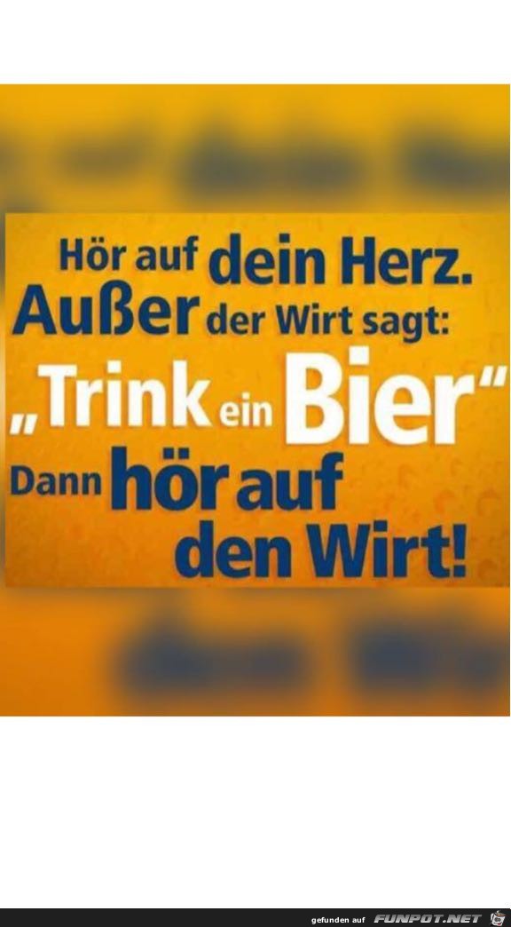 Hör auf den Wirt Hör auf den Wirt