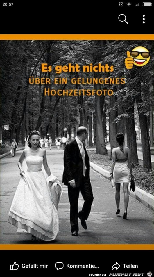Es geht nichts über ein gelungenes Hochzeitsfoto Es geht nichts über ein gelungenes Hochzeitsfoto