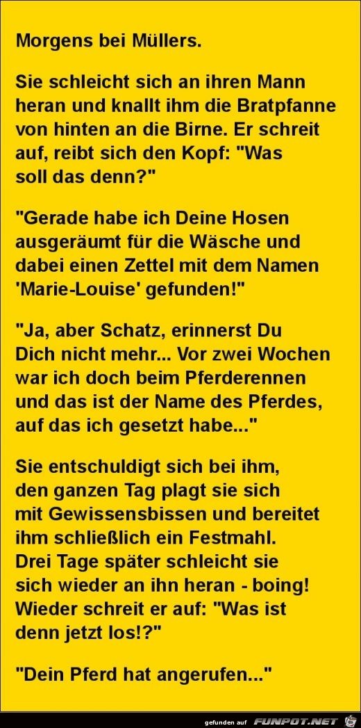 Morrgens bei Müllers... Morrgens bei Müllers...