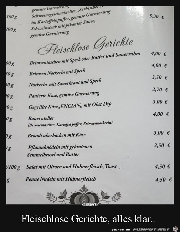 Ziemlich fleischlos Ziemlich fleischlos