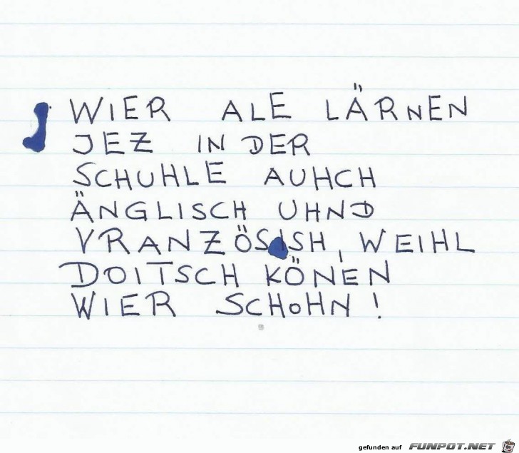 Sprachunterricht in der Schule Sprachunterricht in der Schule
