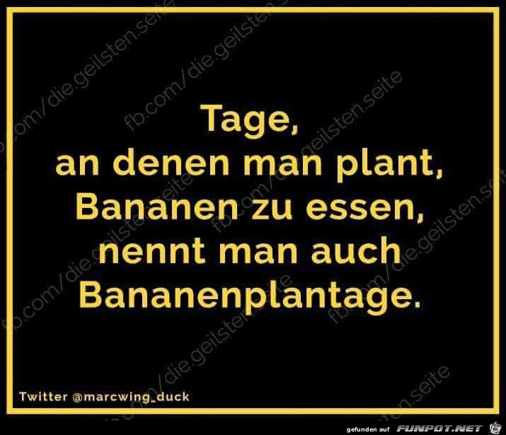 Bananen Bananen
