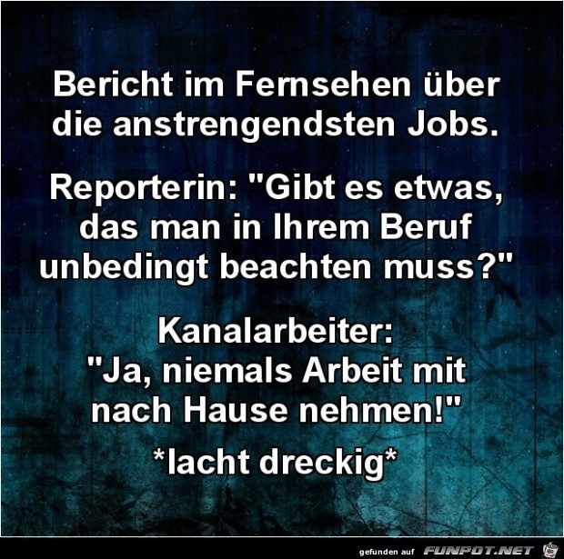 Coole Antwort