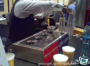 So füllt man Bier nach So füllt man Bier nach