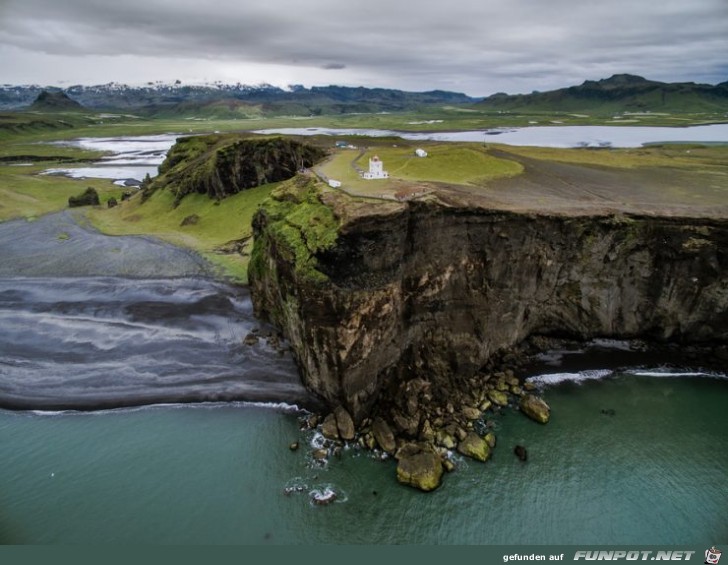 Island von der Drohne aus 5