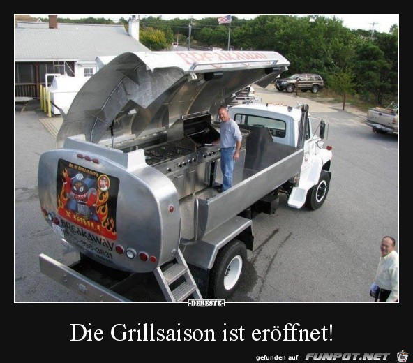 Der etwas größere Grill Der etwas größere Grill