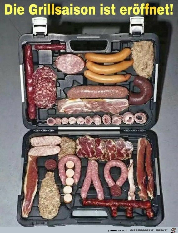 Die Grillsaison ist eröffnet Die Grillsaison ist eröffnet
