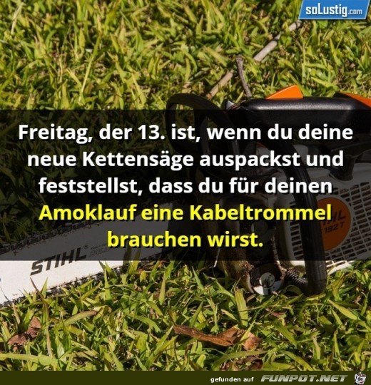 Freitag der 13 Freitag der 13
