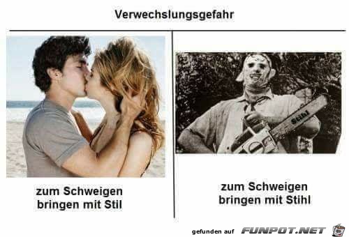 Verwechslungsgefahr Verwechslungsgefahr