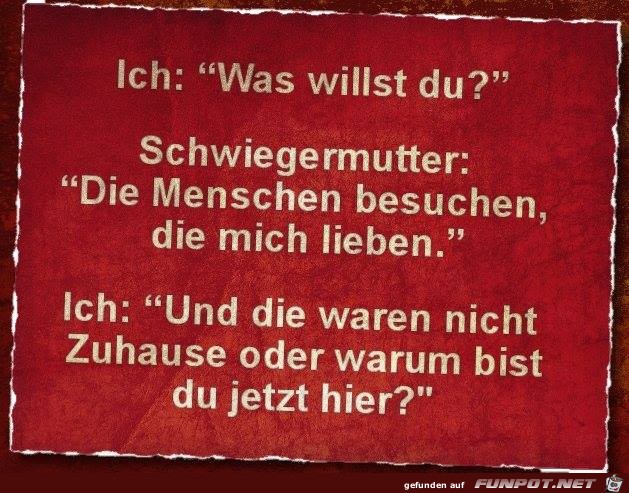 Schwiegermutter Schwiegermutter