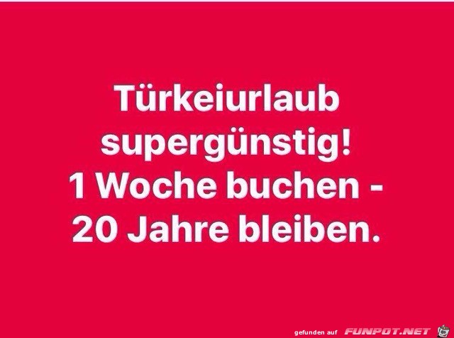 Trkeiurlaub......