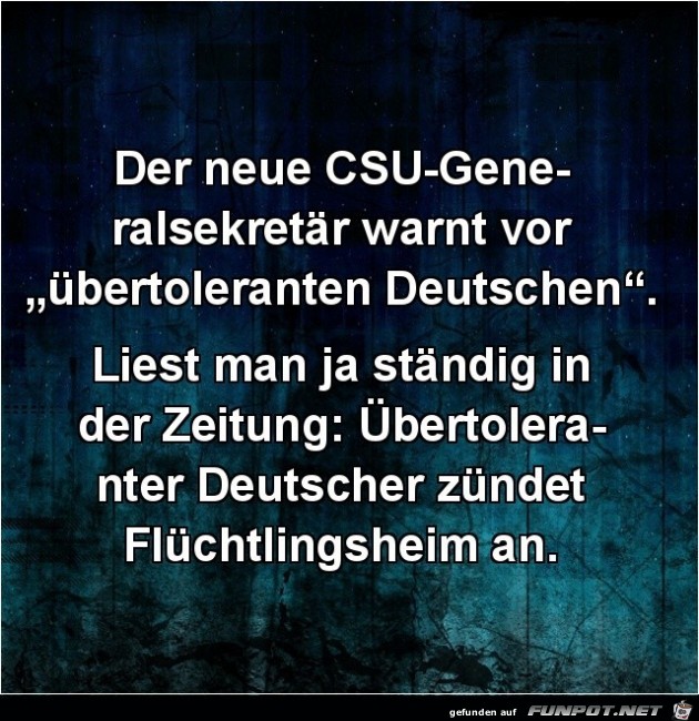 Übertolerant Übertolerant
