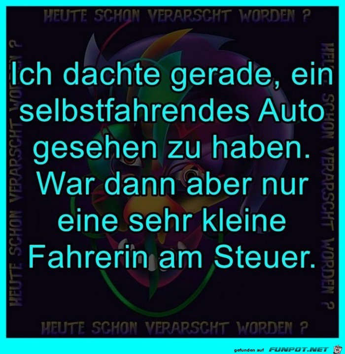 Selbstfahrendes Auto Selbstfahrendes Auto