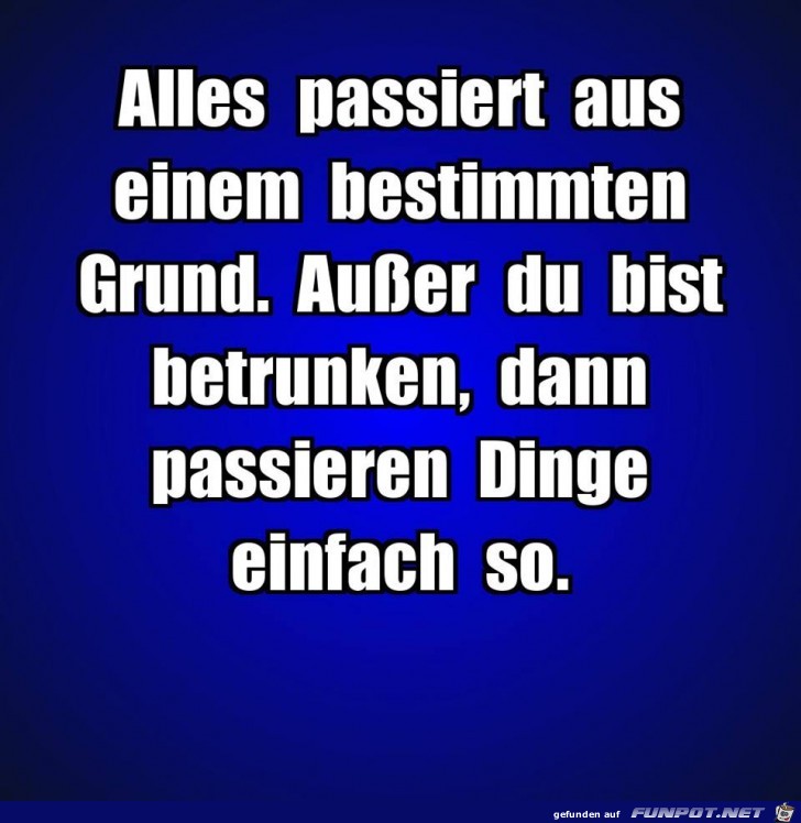 Alles passiert