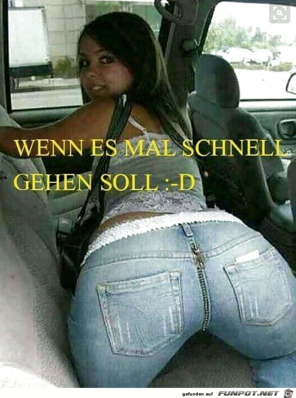 Wenn es schnell gehen soll