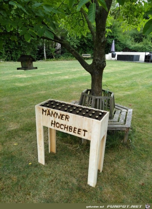 Männer Hochbeet Männer Hochbeet