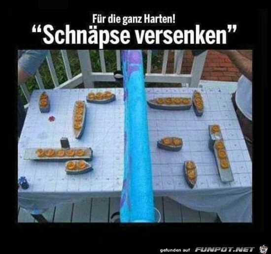Schnäpse versenken Schnäpse versenken