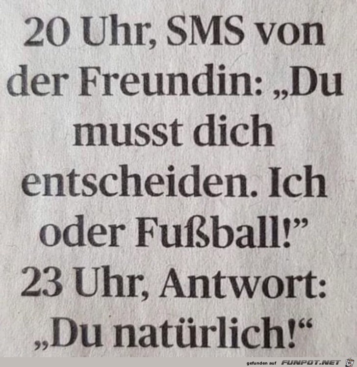 20 Uhr - SMS... 20 Uhr - SMS...
