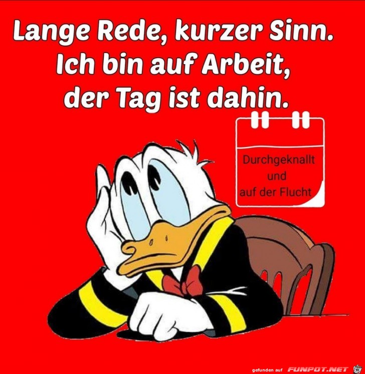 Lange Rede, kurzer Sinn Lange Rede, kurzer Sinn