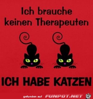 Ich brauche keinen Therapeuten Ich brauche keinen Therapeuten