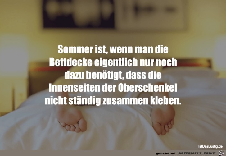 Woran man merkt das Sommer ist Woran man merkt das Sommer ist