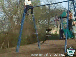 Zu heftig geschaukelt Zu heftig geschaukelt