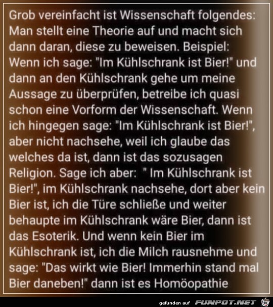 Wissenschaft Wissenschaft