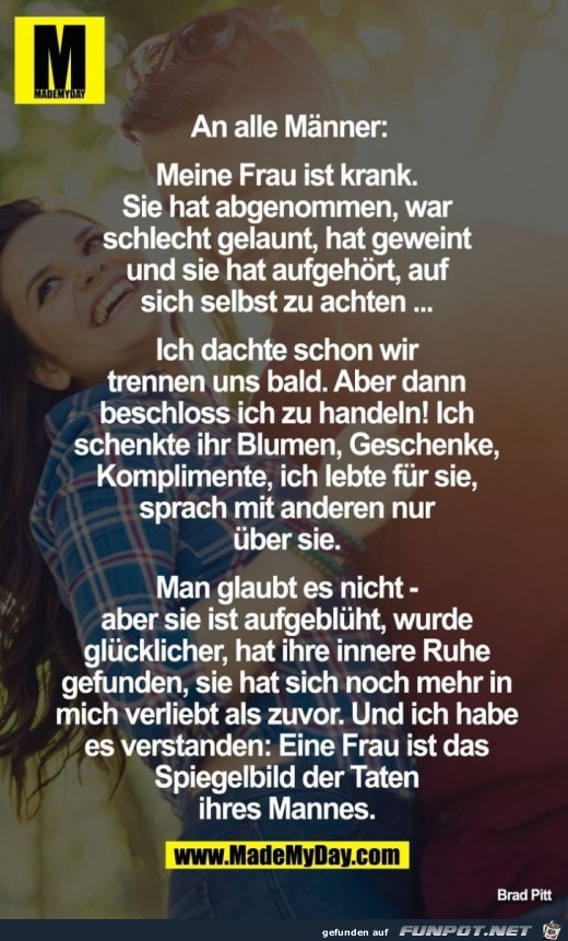 an alle Männer!.. an alle Männer!..