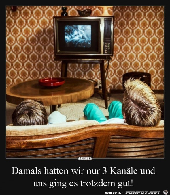 Damals....